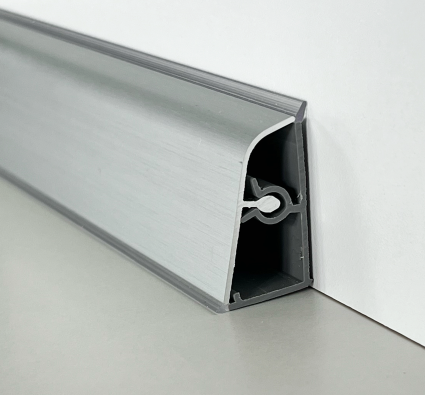 Alzatina CLASSIC alluminio pieno mm 39x23