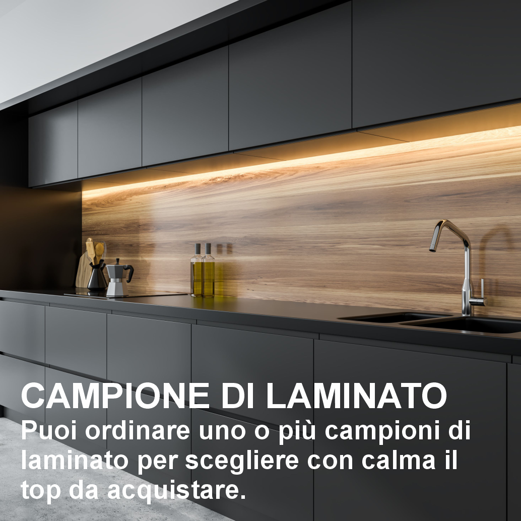 Campione di laminato per top cucina legnozone