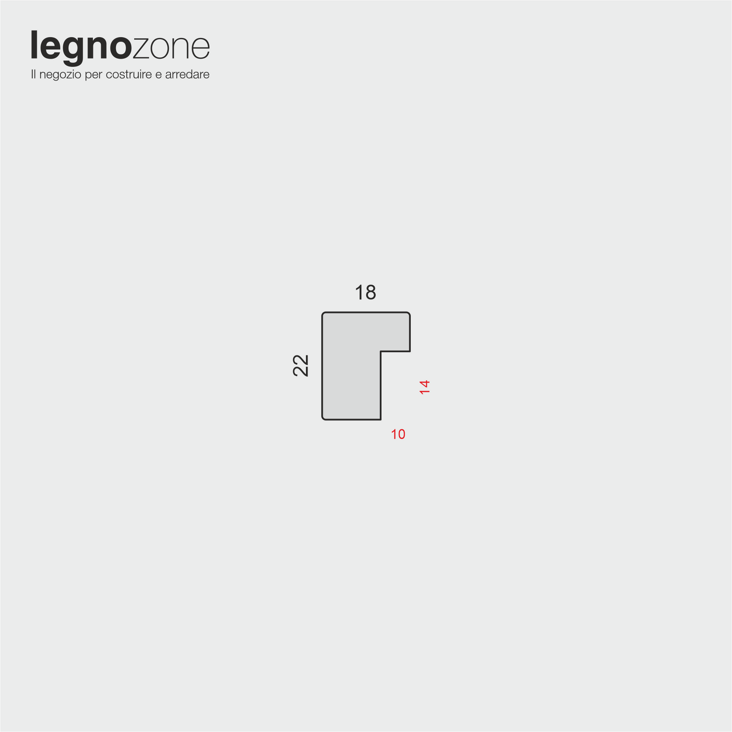 Cornice per quadri laccata