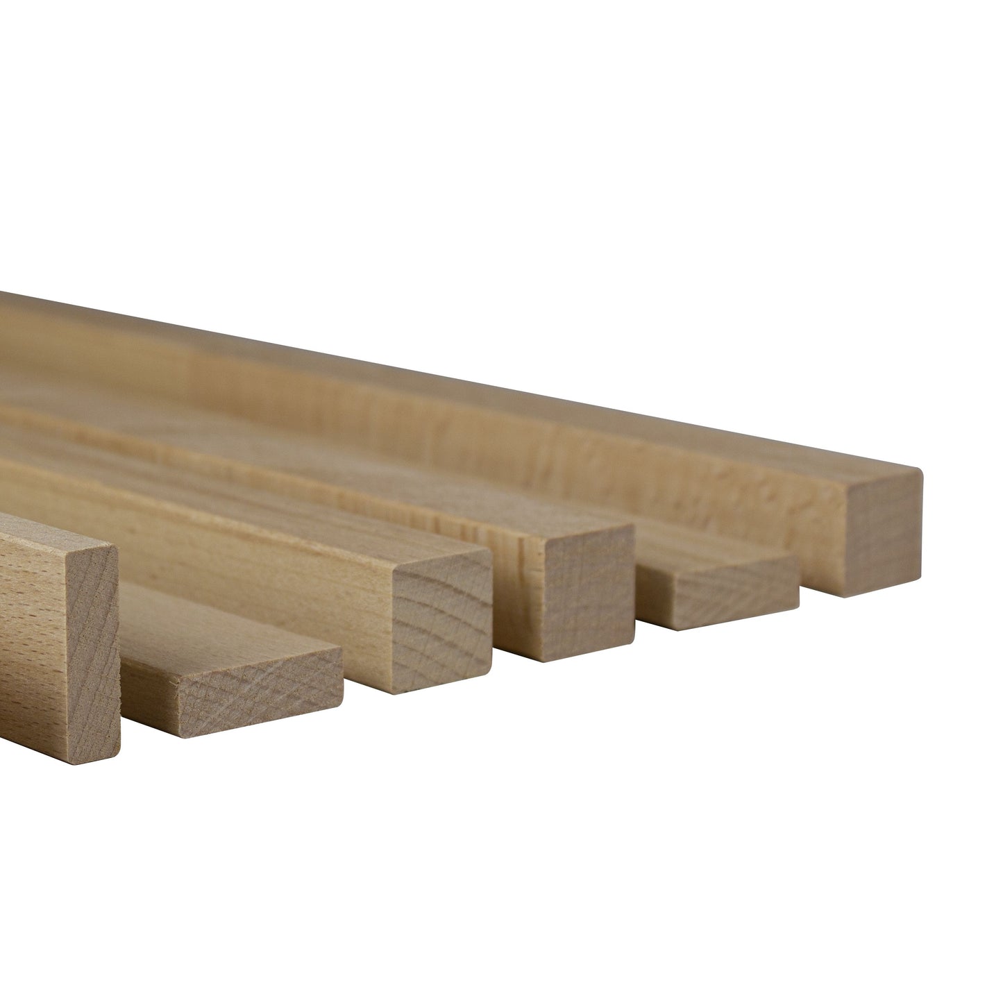 Listelli e morali in faggio evaporato europeo