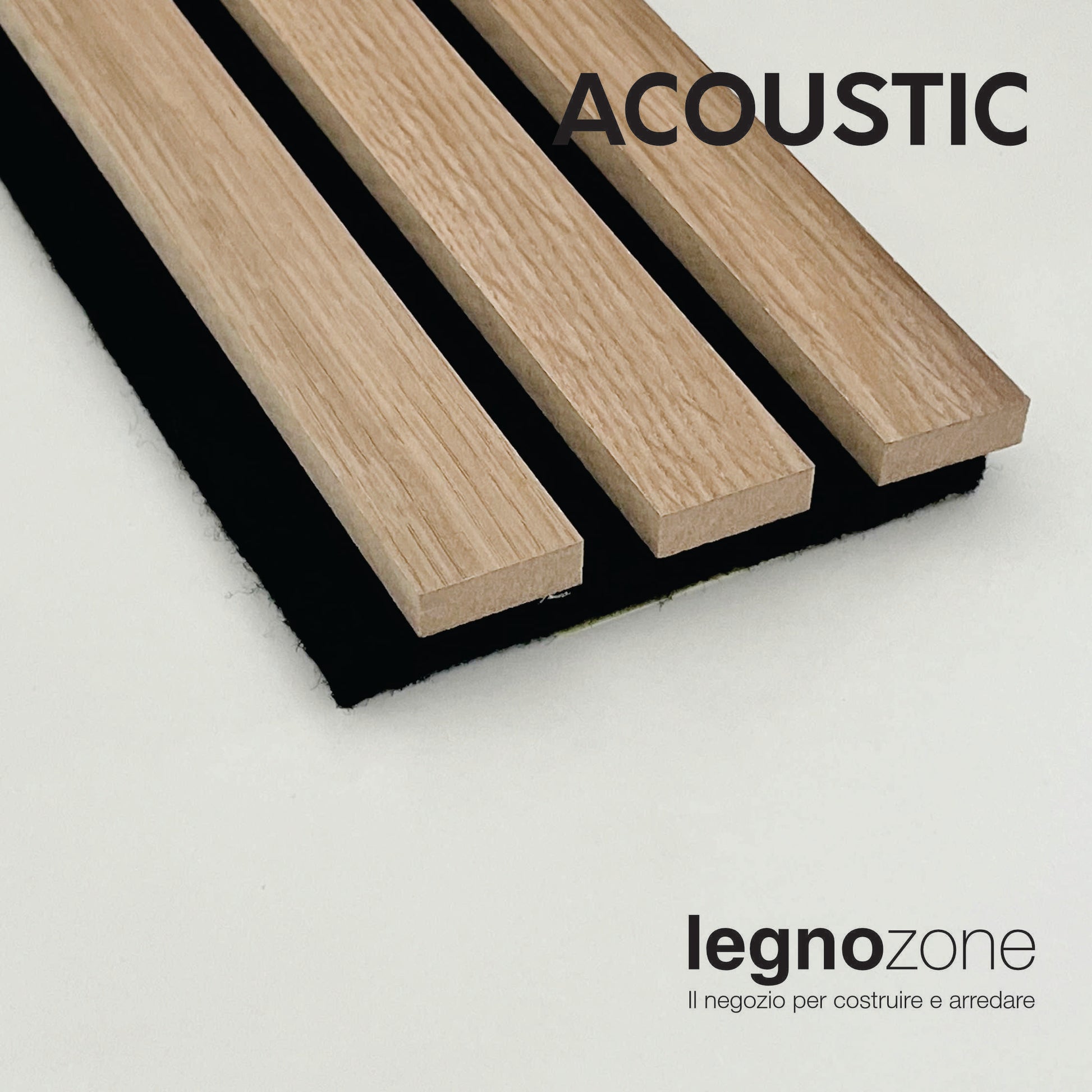 Boiserie Acoustic Cannella Oak fonoassorbente