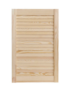 Anta a persiana aperta in legno per mobili
