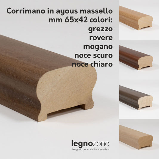 Corrimano in legno
