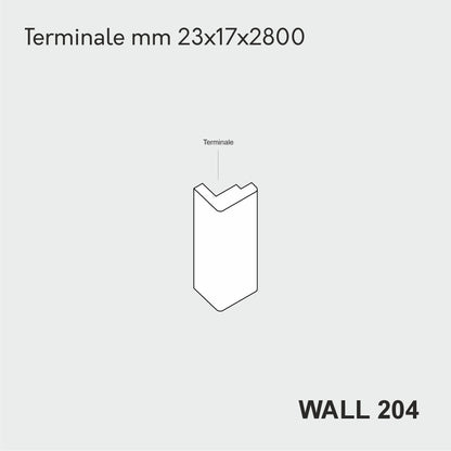 Boiserie WALL 204 ultrasottile altezza cm 280