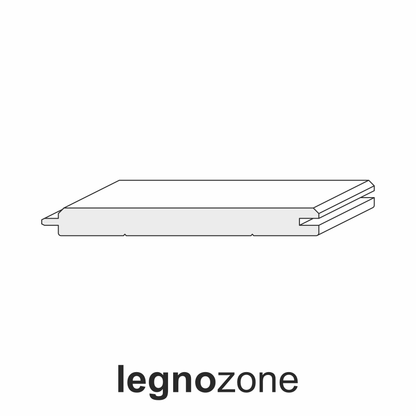 Perlinato in abete verniciato miele  mm 100x10x3000 pacco da 10 aste