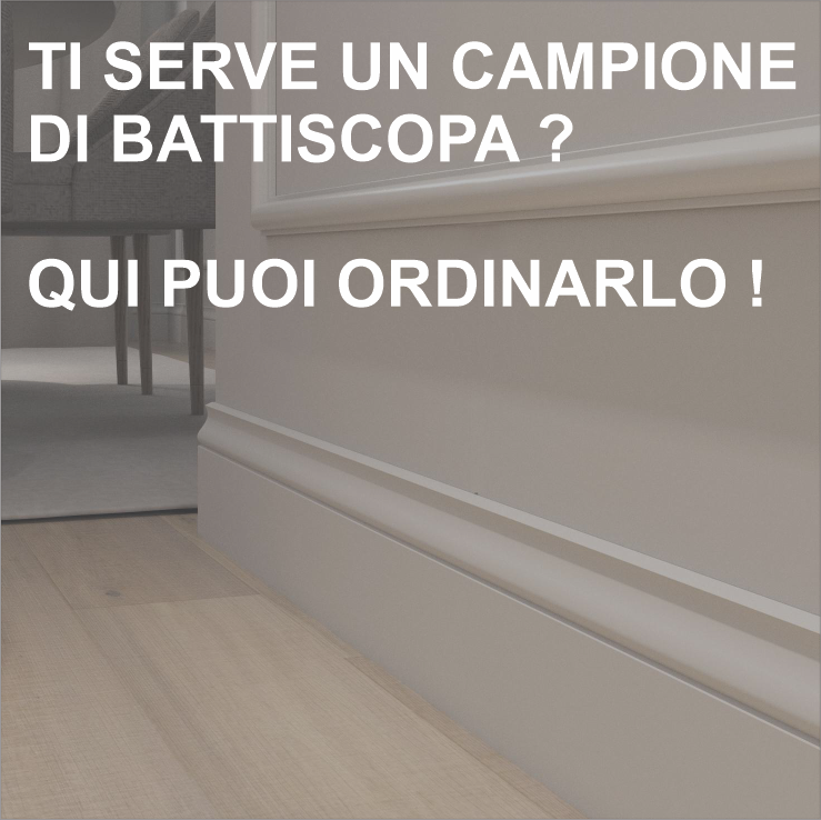 Ordina un campione di batttiscopa