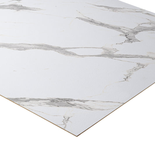 Schienale retro cucina in laminato marmo carrara