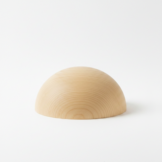 Semisfera in legno