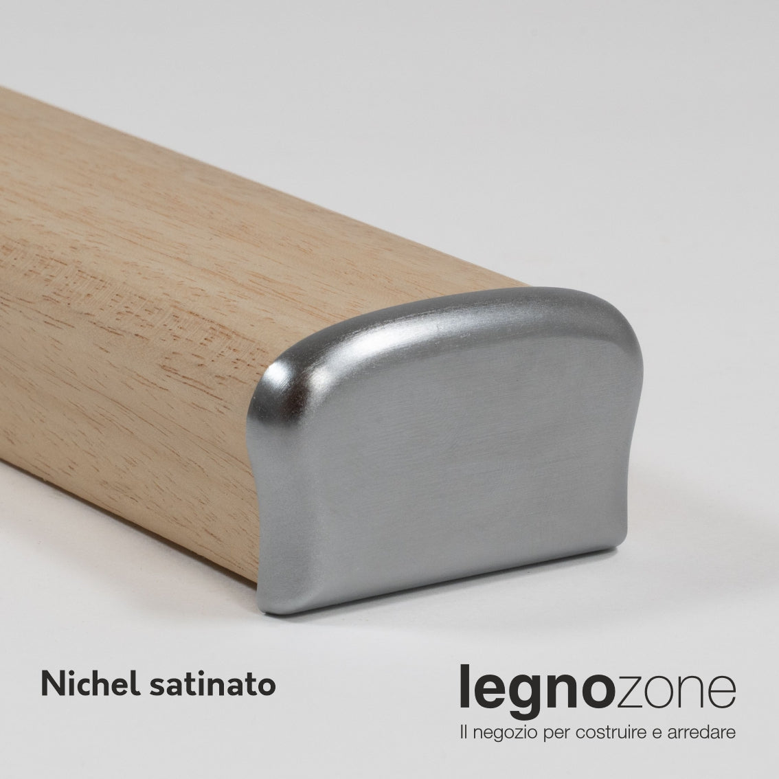 Terminale per corrimano nickel