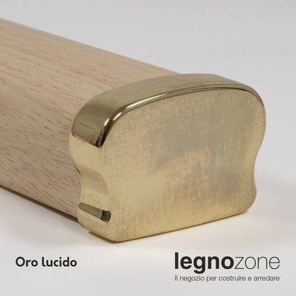 Terminale di rifintura per corrimano grande