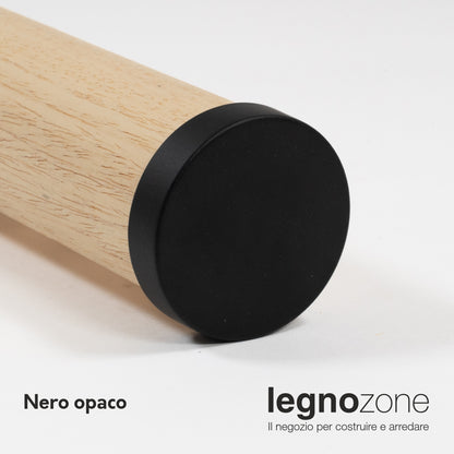 Terminale per corrimano tondo