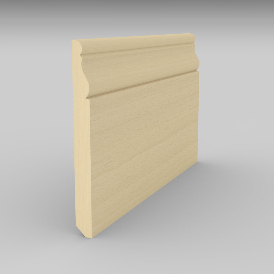 Battiscopa TUDOR in legno massello mm 100x13x2400