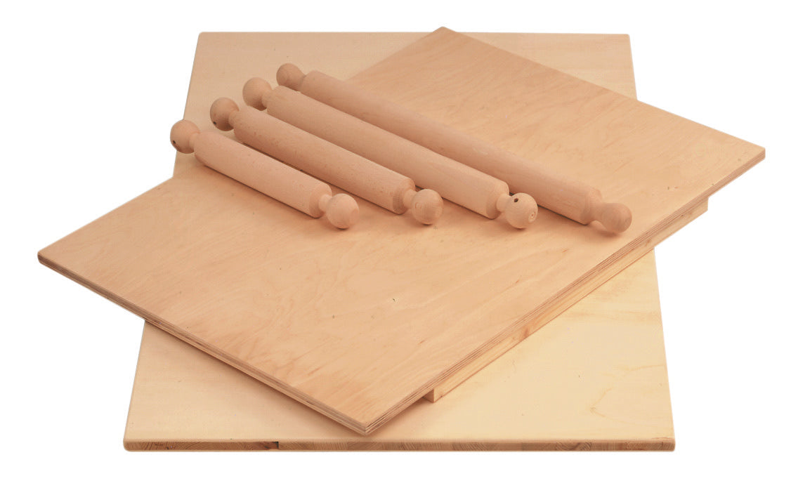 Mattarello in legno per impastare