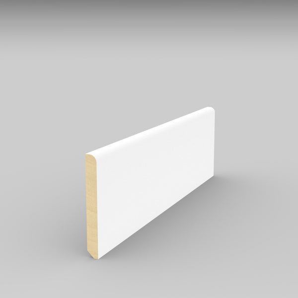 Battiscopa liscio in ayous massello mm 70x8x2400