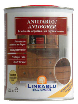 Trattamento antitarlo legno Lineablu