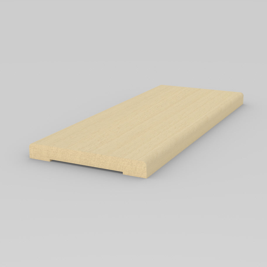 Coprifilo in legno grezzo