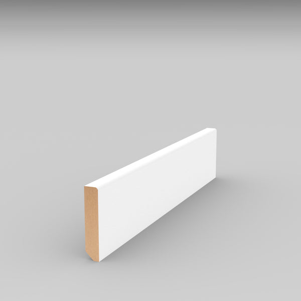 Battiscopa liscio bianco cm 7