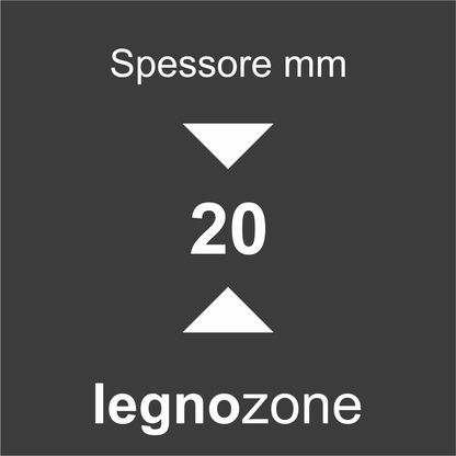 Antine bugnate in pino grezzo