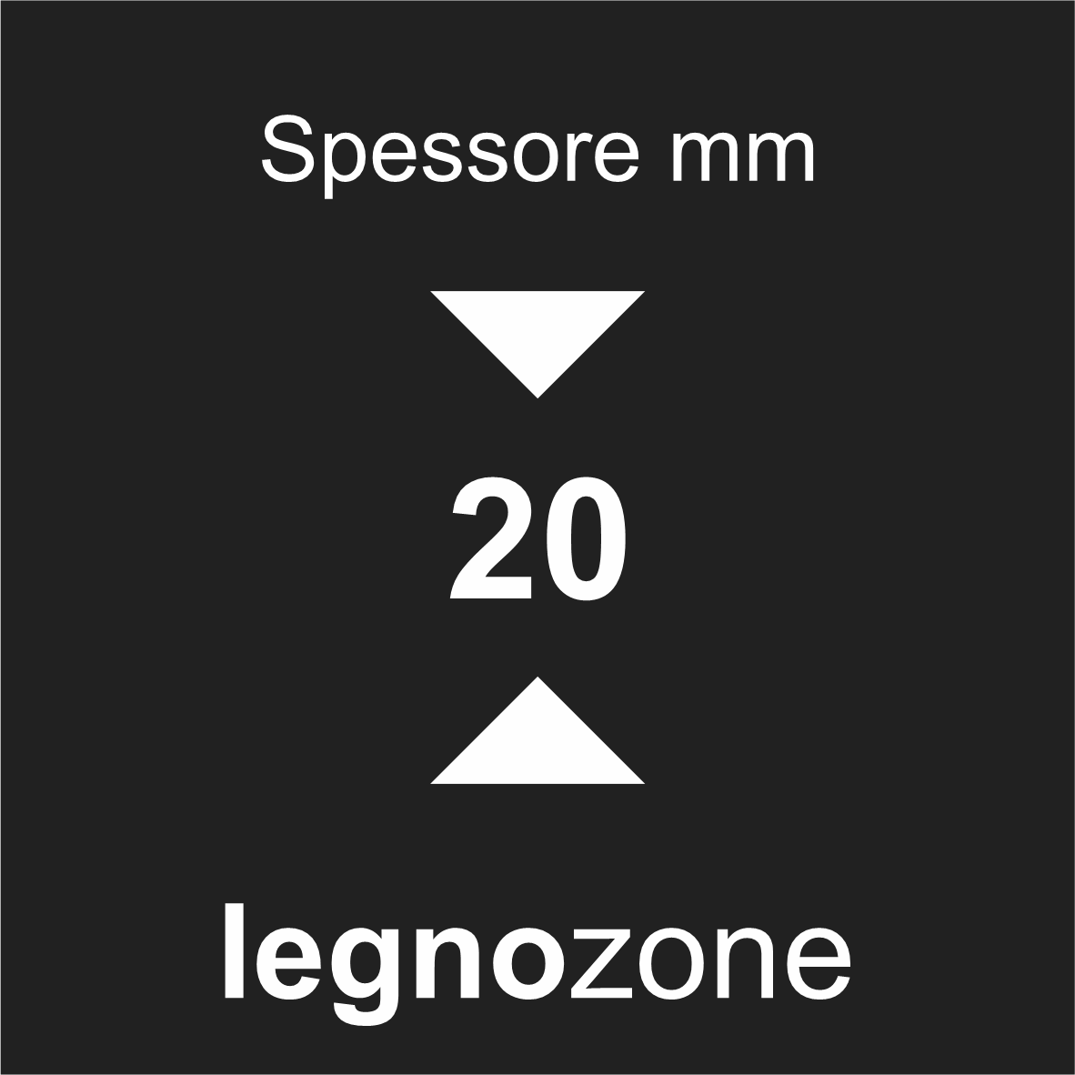 Multistrato di pioppo mm 20