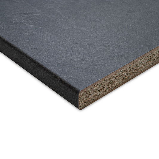 Top cucina laminato nero luna Arpa 3366