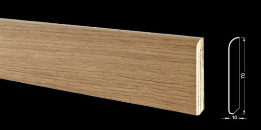 Battiscopa rovere naturale