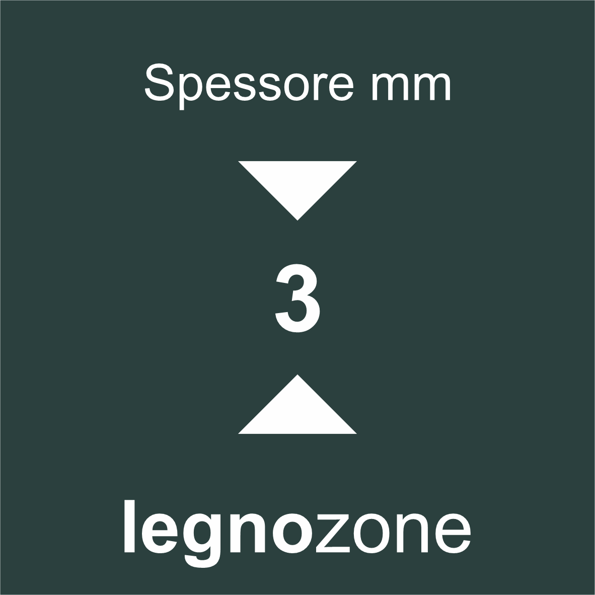 Pannello fibra HDF grezzo un lato mm 3