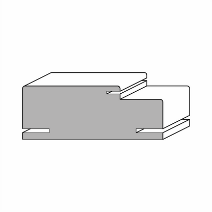 Stipite per porte in noce tanganica