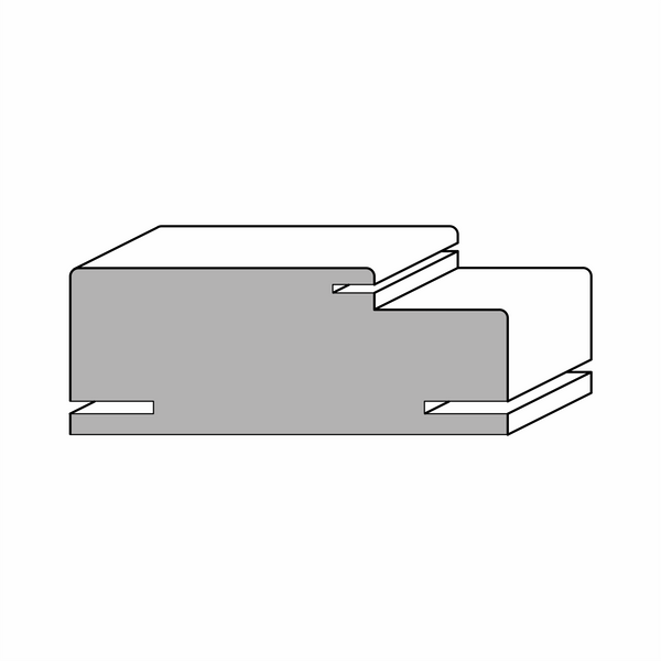 Stipite per porte in noce tanganica